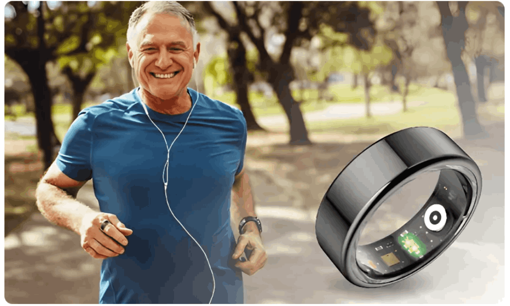 Herz P1 smart ring for fitness