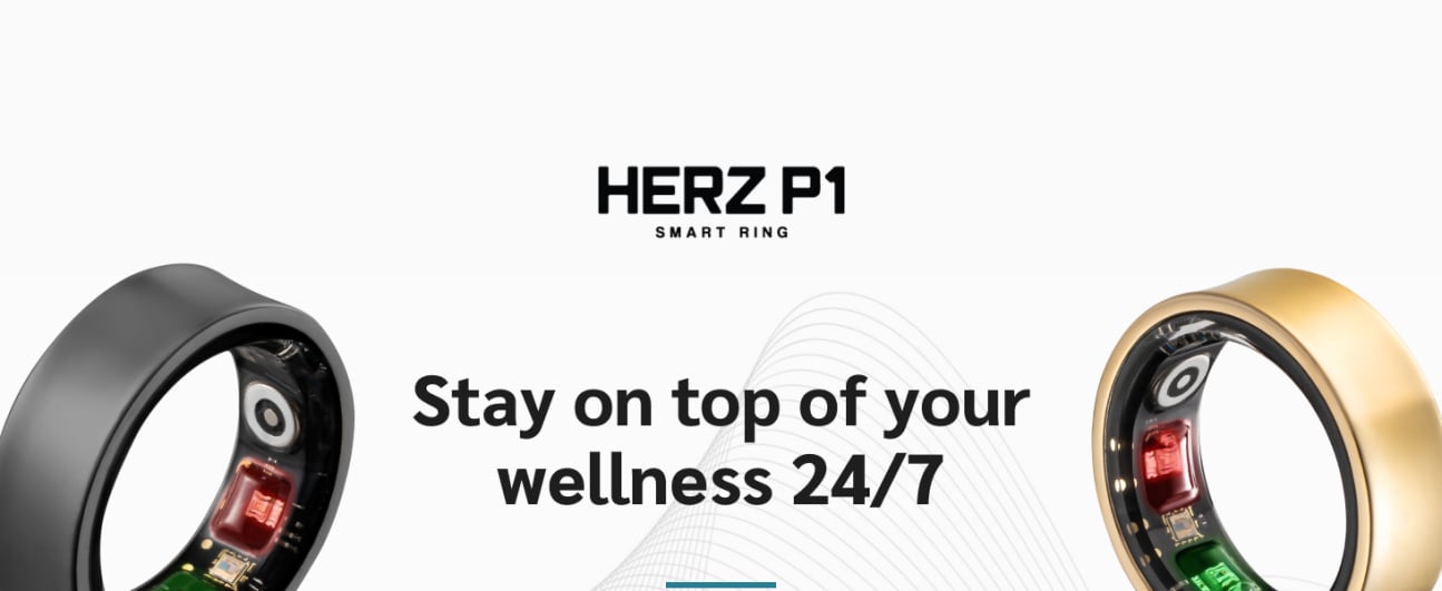 Herz P1 smart ring finishes